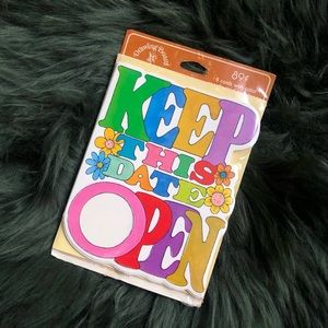 Retro NOS Vintage Invitations / Flower Power Paper Ephemera